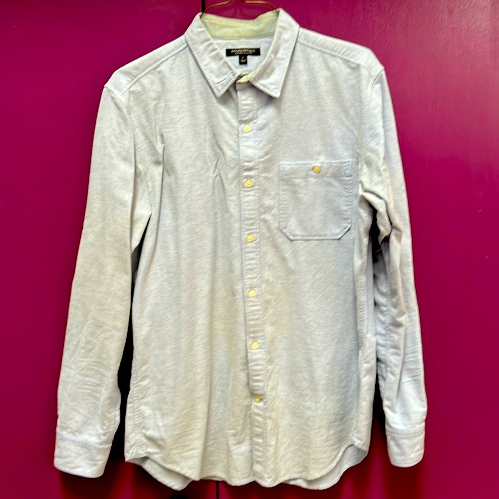 EUC Banana Republic men’s L Oxford slim fit  button-down shirt